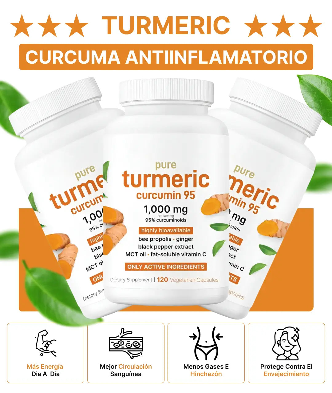 TURMERIC CURCUMA + Envío Gratis