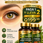 👁️🍃ZOOONE VITA EYES | 90 CÁPSULAS  2x1 Q199.99+ envio gratis - 100% Natural